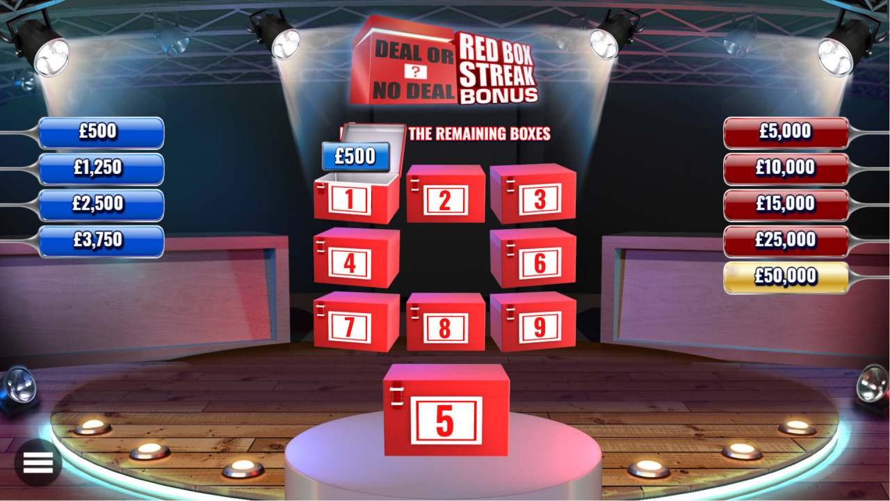Deal or No Deal - Red Box Streak