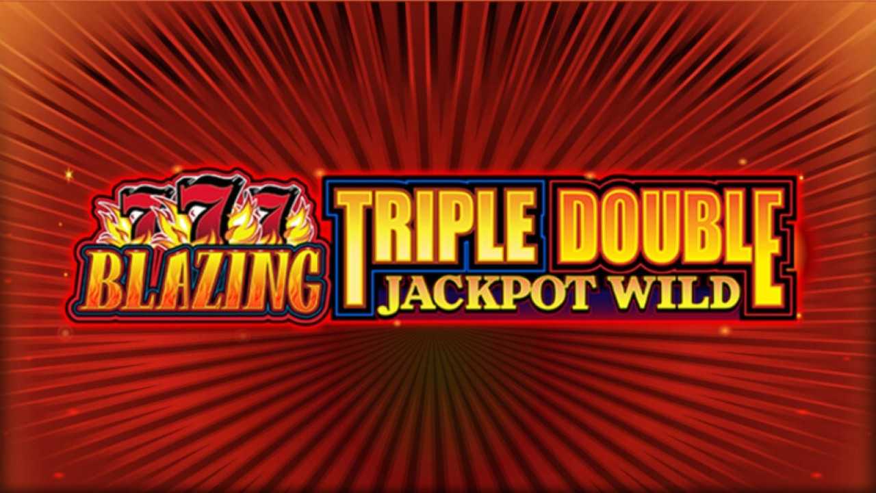 Blazing 777 Triple Double Jackpot Wild